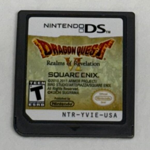 NINTENDO DS Dragon Quest VI Realms of Revelation Cartridge, Case and Booklet - Picture 5 of 6